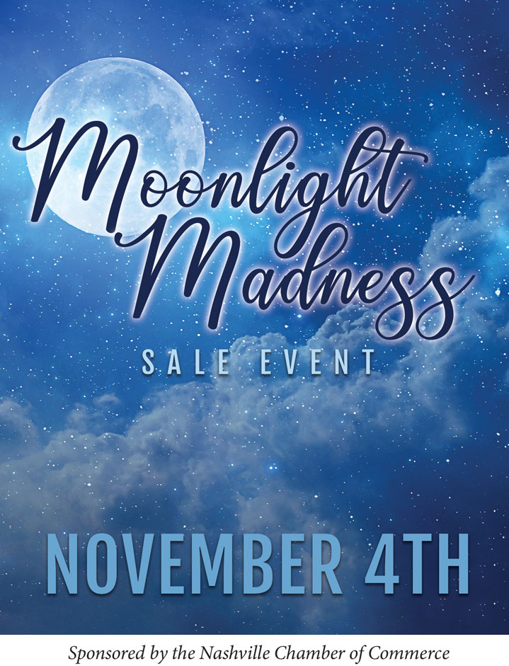 moonlight madness sale event in nashville illinois